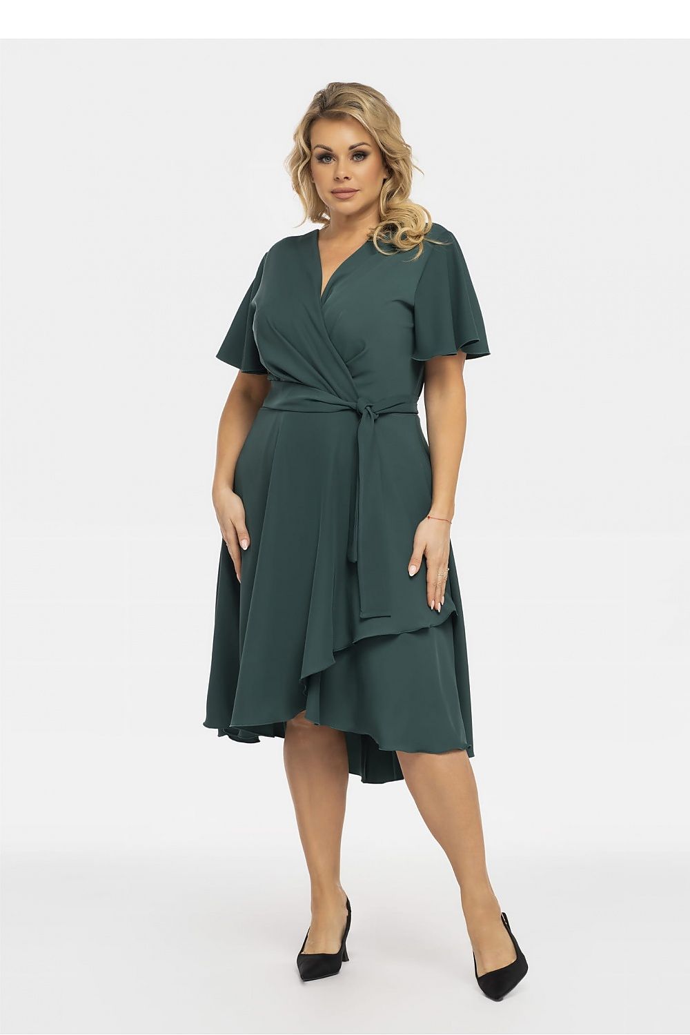 Plus size dress model 190950 Karko