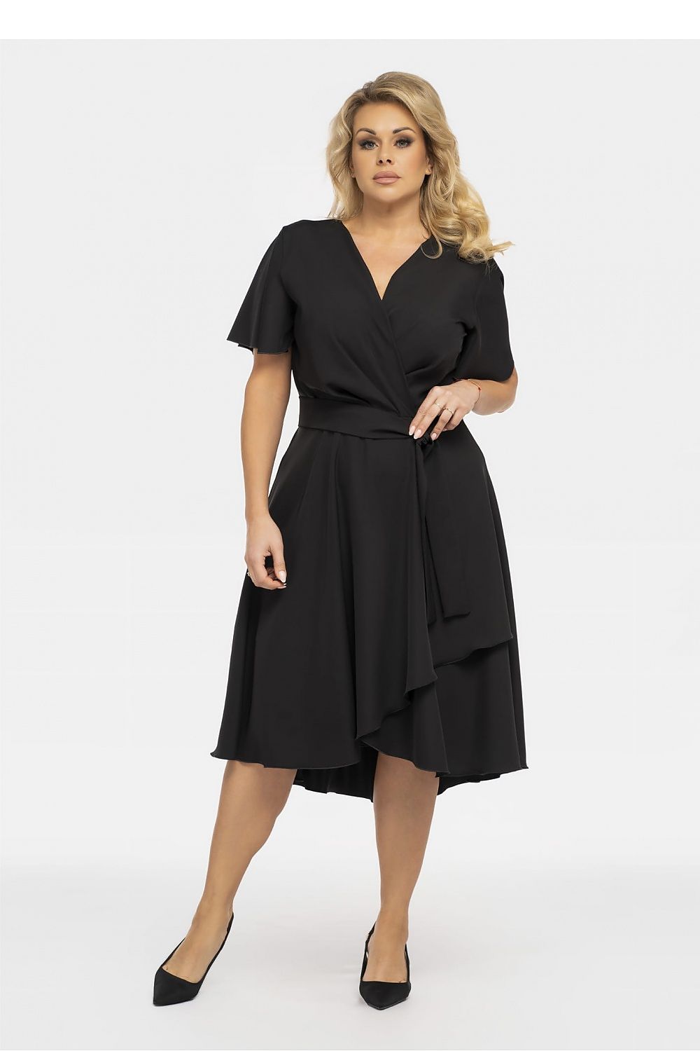 Plus size dress model 190951 Karko