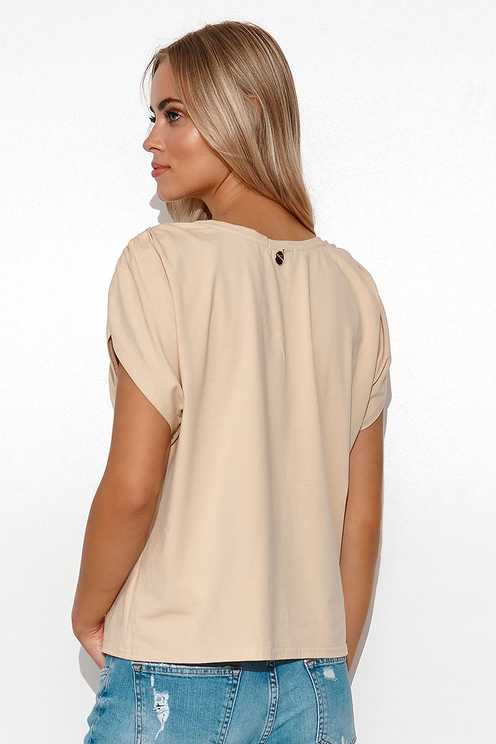 Blouse model 178321 Makadamia