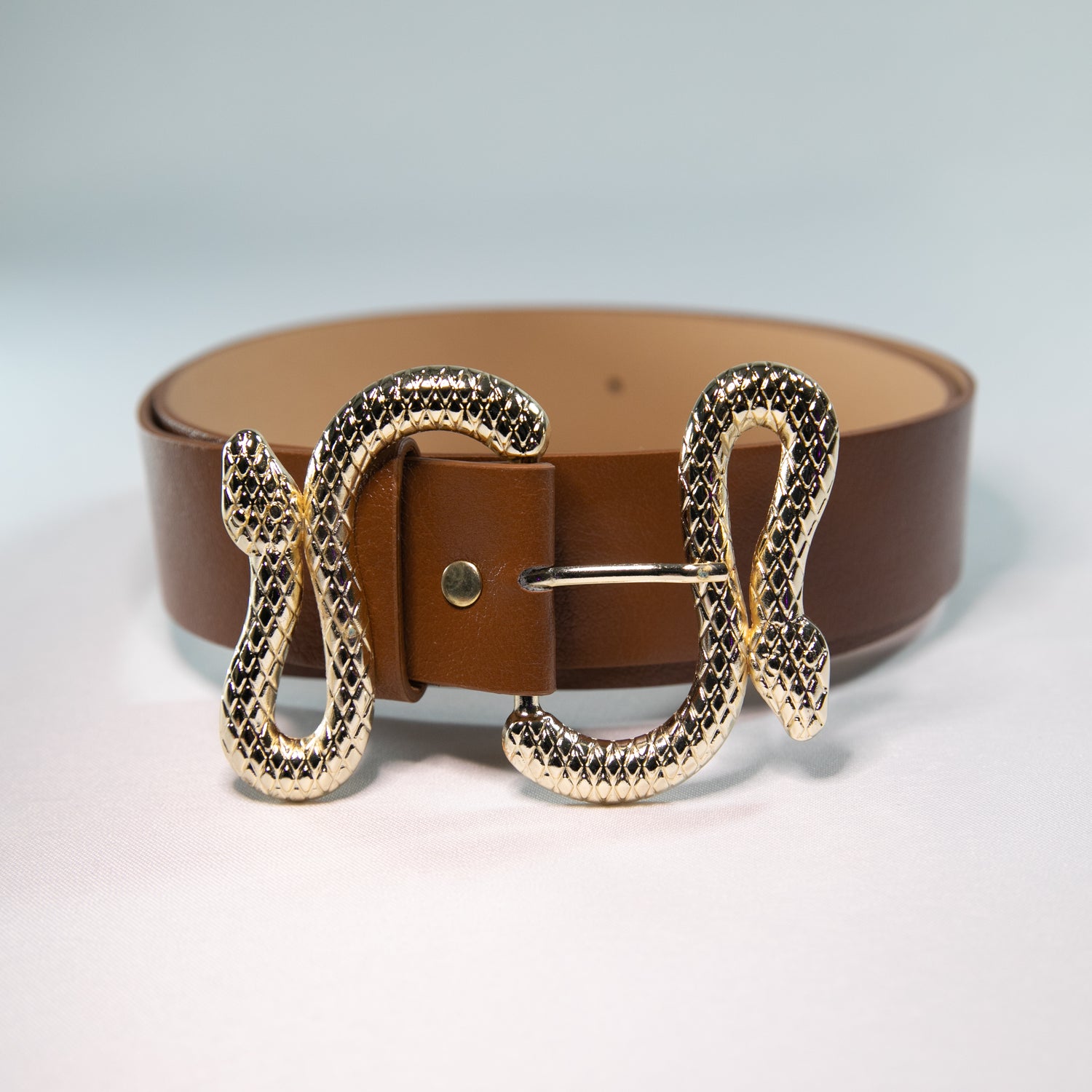 snake belt brown vera cox