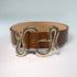 snake belt brown vera cox