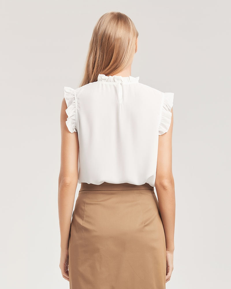 ΜΕΔΟΥΣΑ Collection VeraCox -Γυναικεία Μπλούζα με βολάν μανίκι