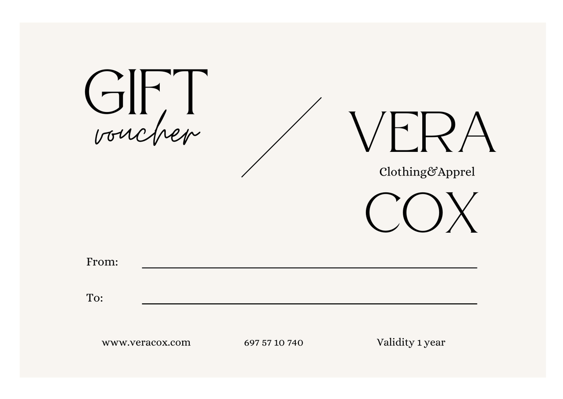 Vera Cox Gift Card