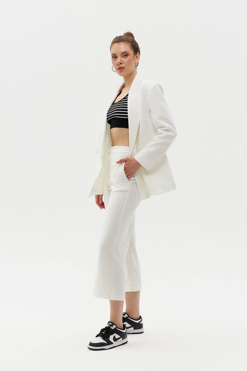 Suit - Ecru - Vera Cox (Blazer + Pant)