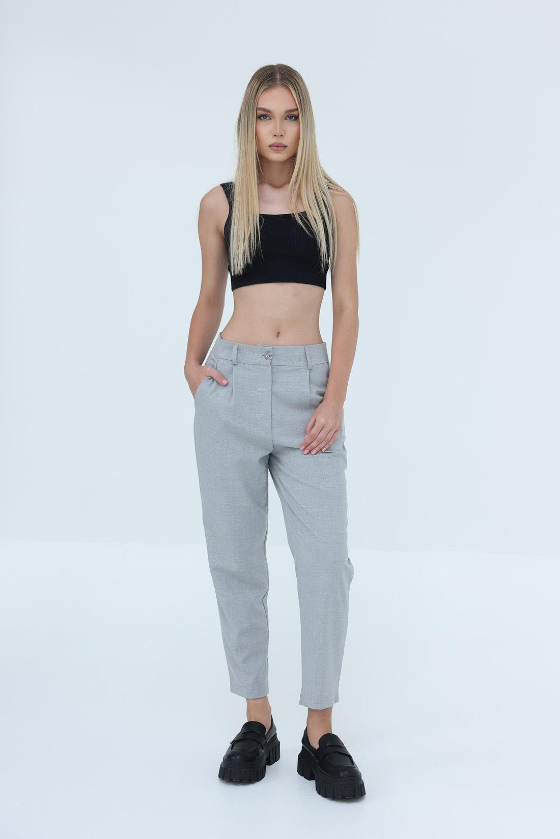 Παντελόνι με πιέτες -Vera Cox