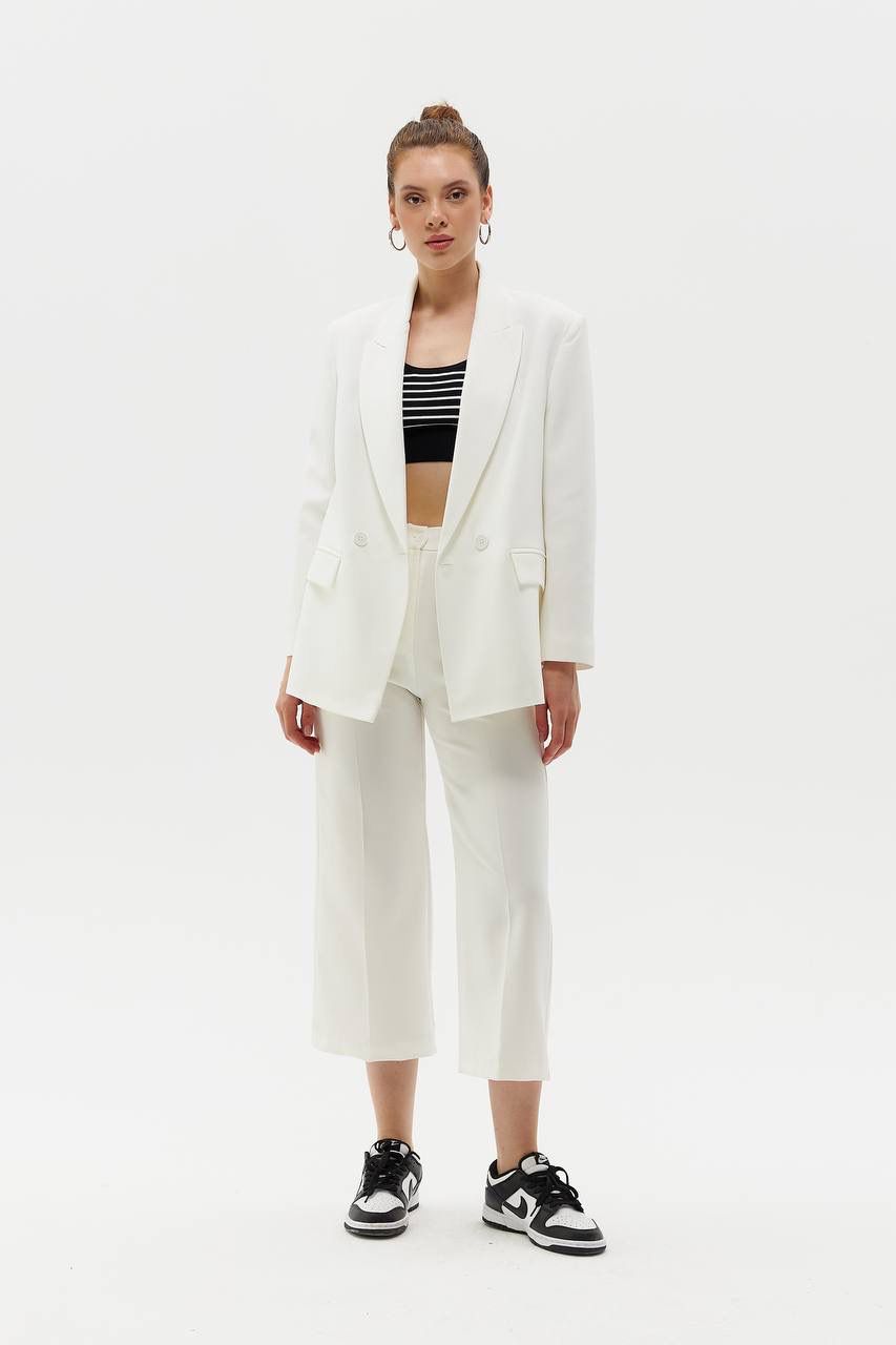 Suit - Ecru - Vera Cox (Blazer + Pant)