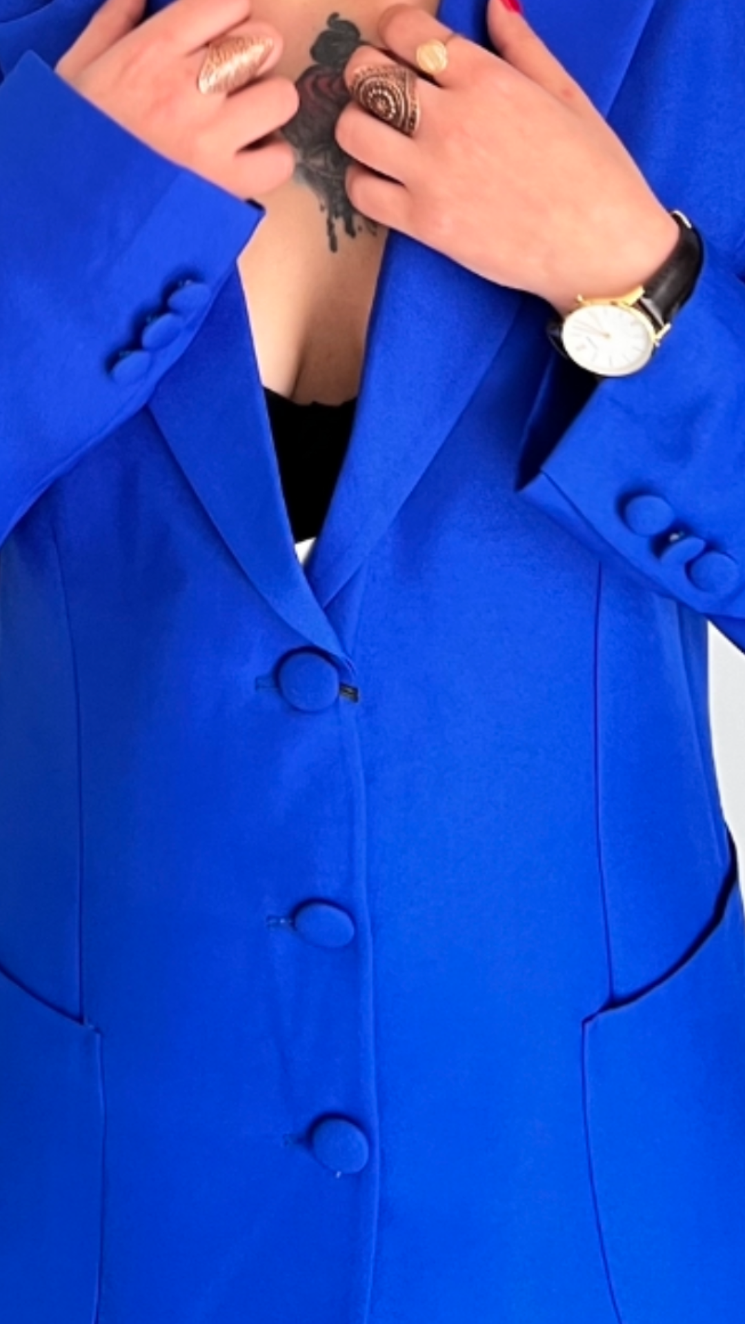 Blu Elettrico - Vera Cox Suit - Set Blazer&amp;Trousers