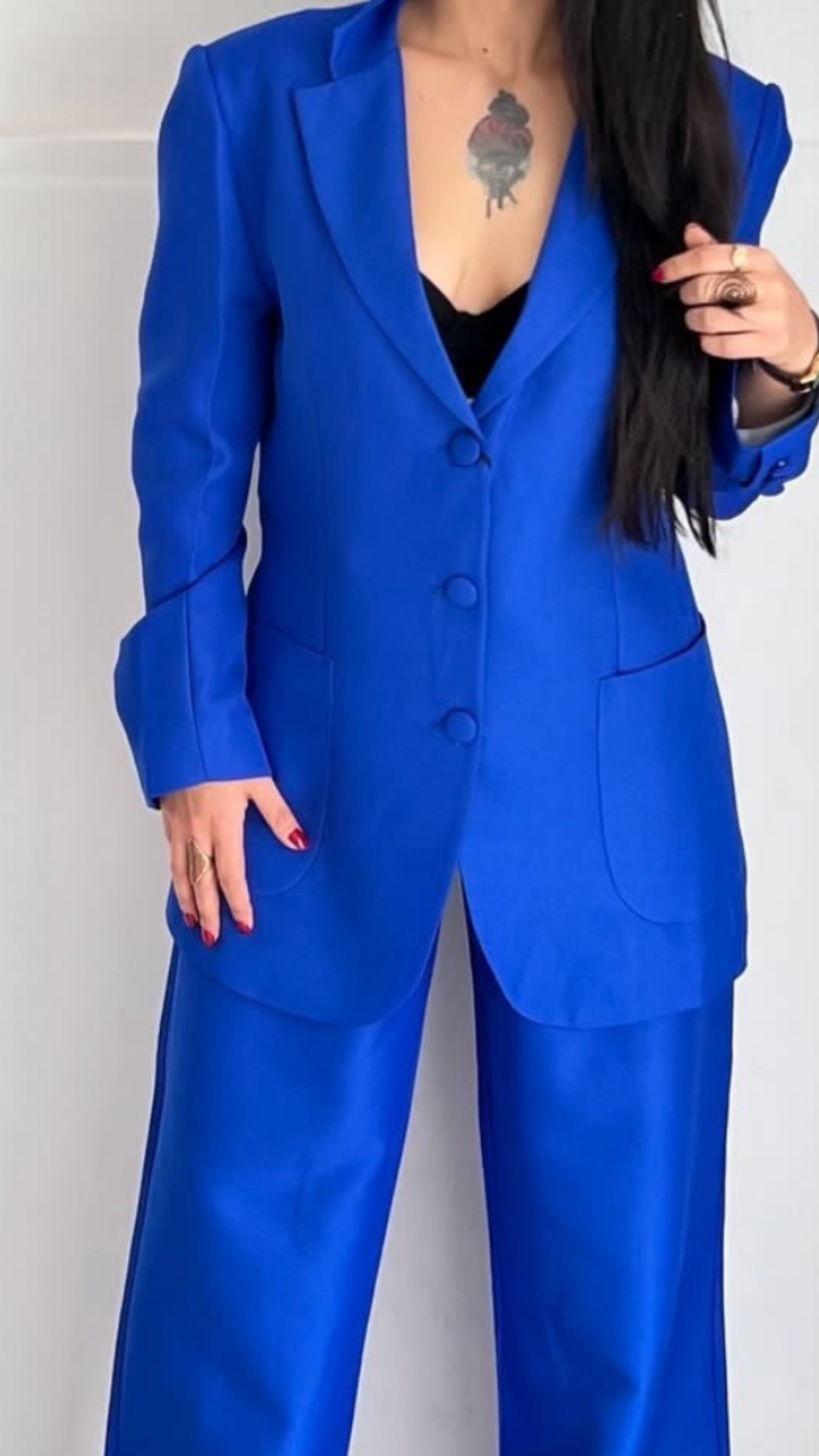 Blu Elettrico - Κοστούμι Vera Cox - Σετ Blazer&amp;amp;Trousers