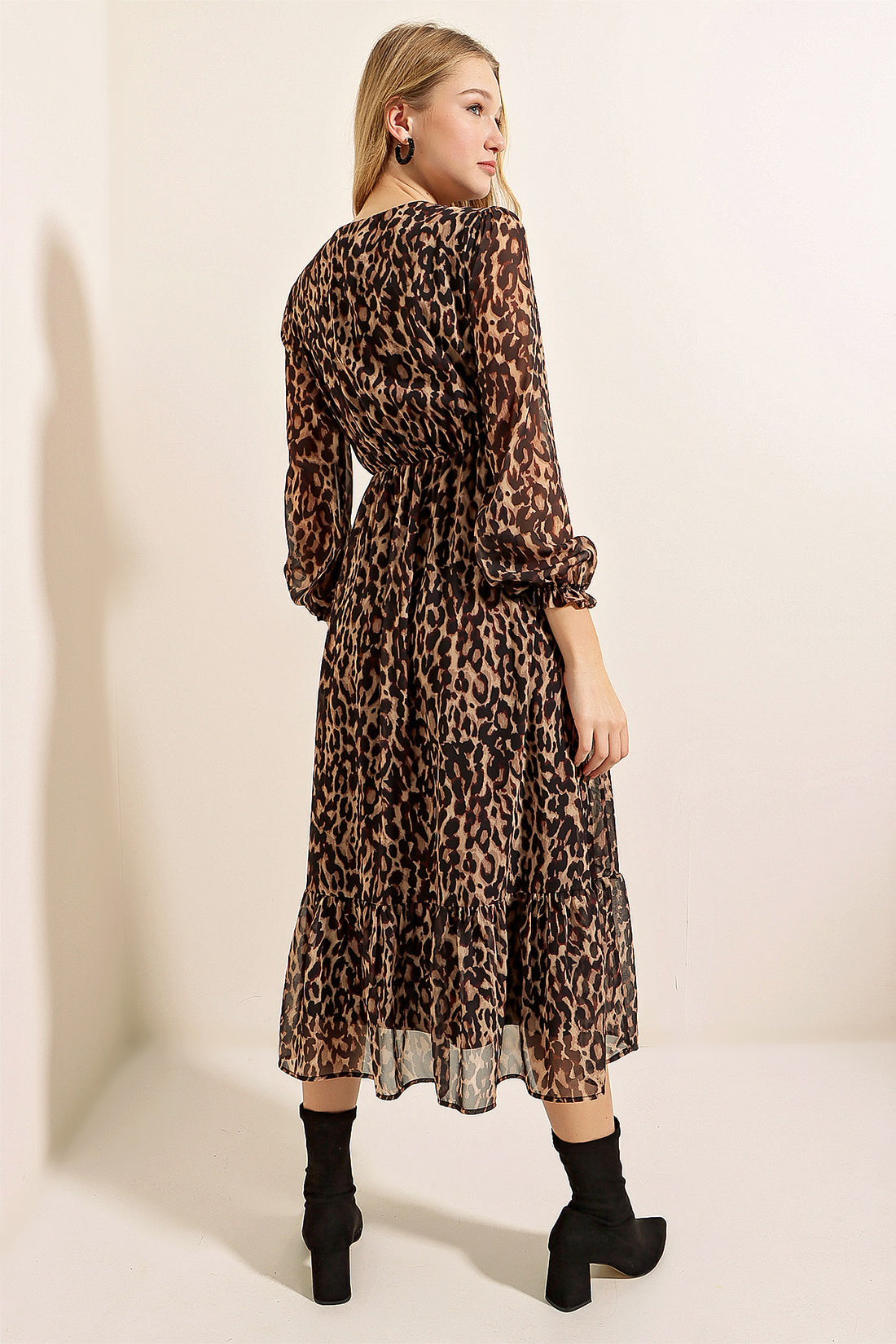 Dress -Leopard pattern