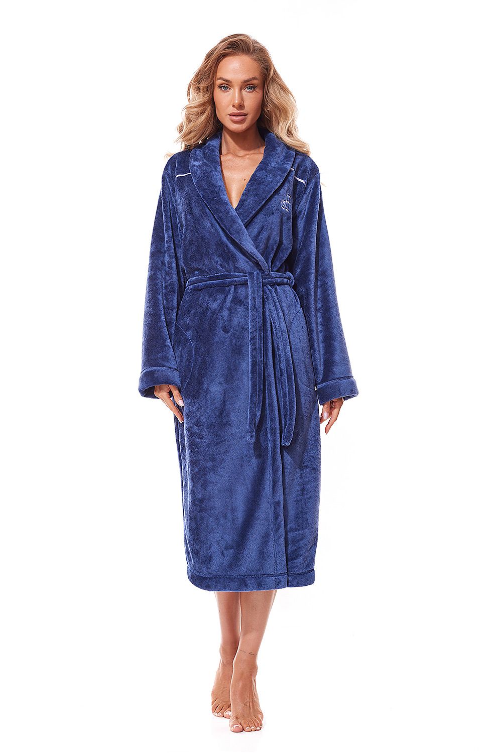  Long bathrobe model 188081 L&amp;L collection 