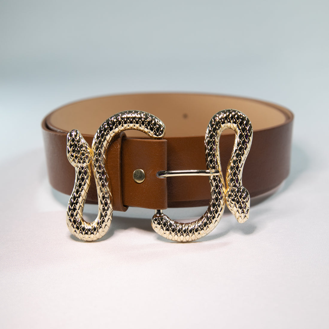 snake belt brown vera cox